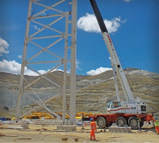 Rough terrain cranes