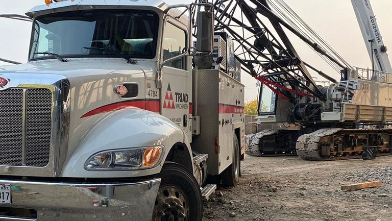 Triad Machinery Service Truck